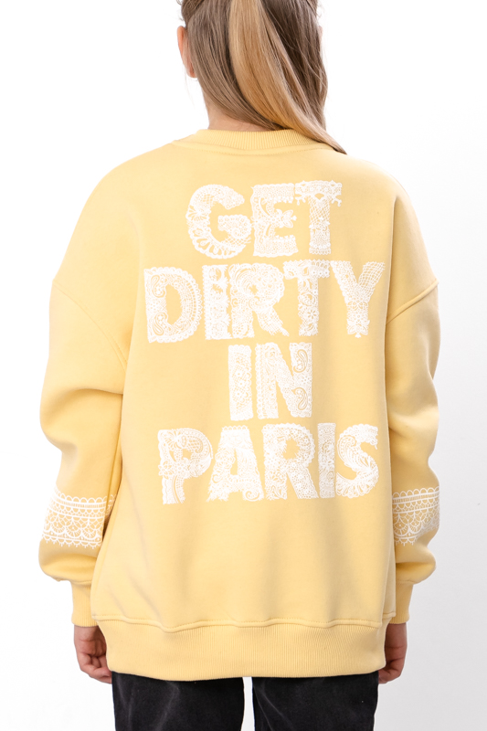 Світшот оверсайз для дівчинки 